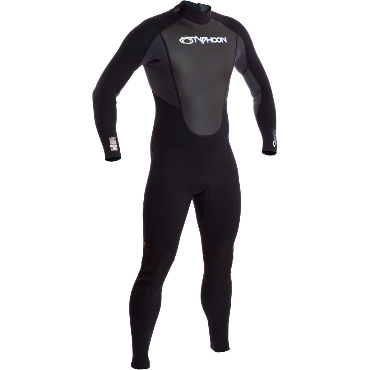 2019 Typhoon Storm 5/4/3mm Gbs Wetsuit Zwart / Grijs 250662